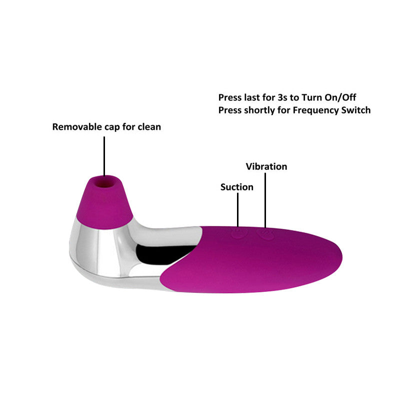Pro 5 Vibrator Suck Massager